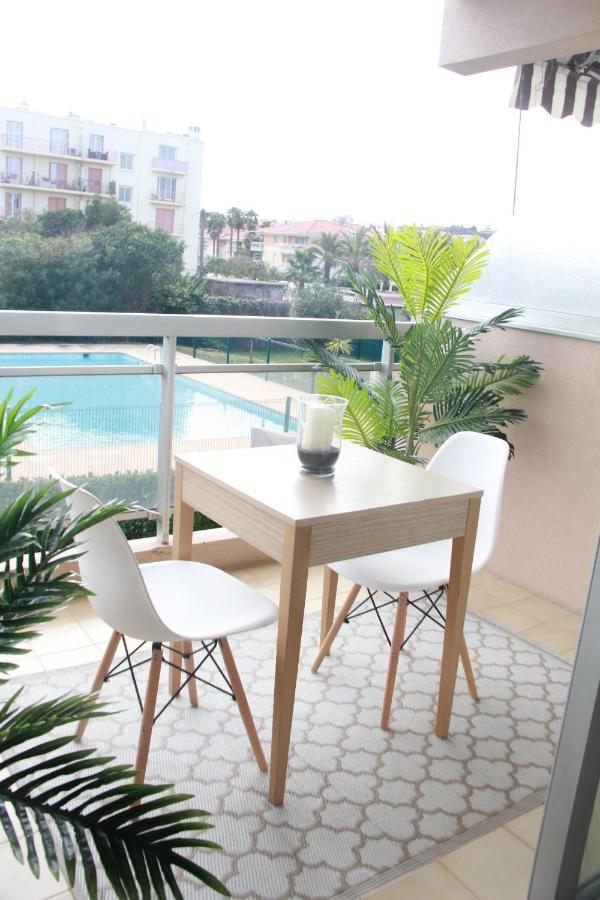 Les Palmiers - Appartement Avec Piscine Proche Plages - Wifi Et Clim Antibes Esterno foto
